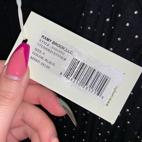 Ramy Brook Studded Esther Blouse –– NWT - Picture 16 of 17